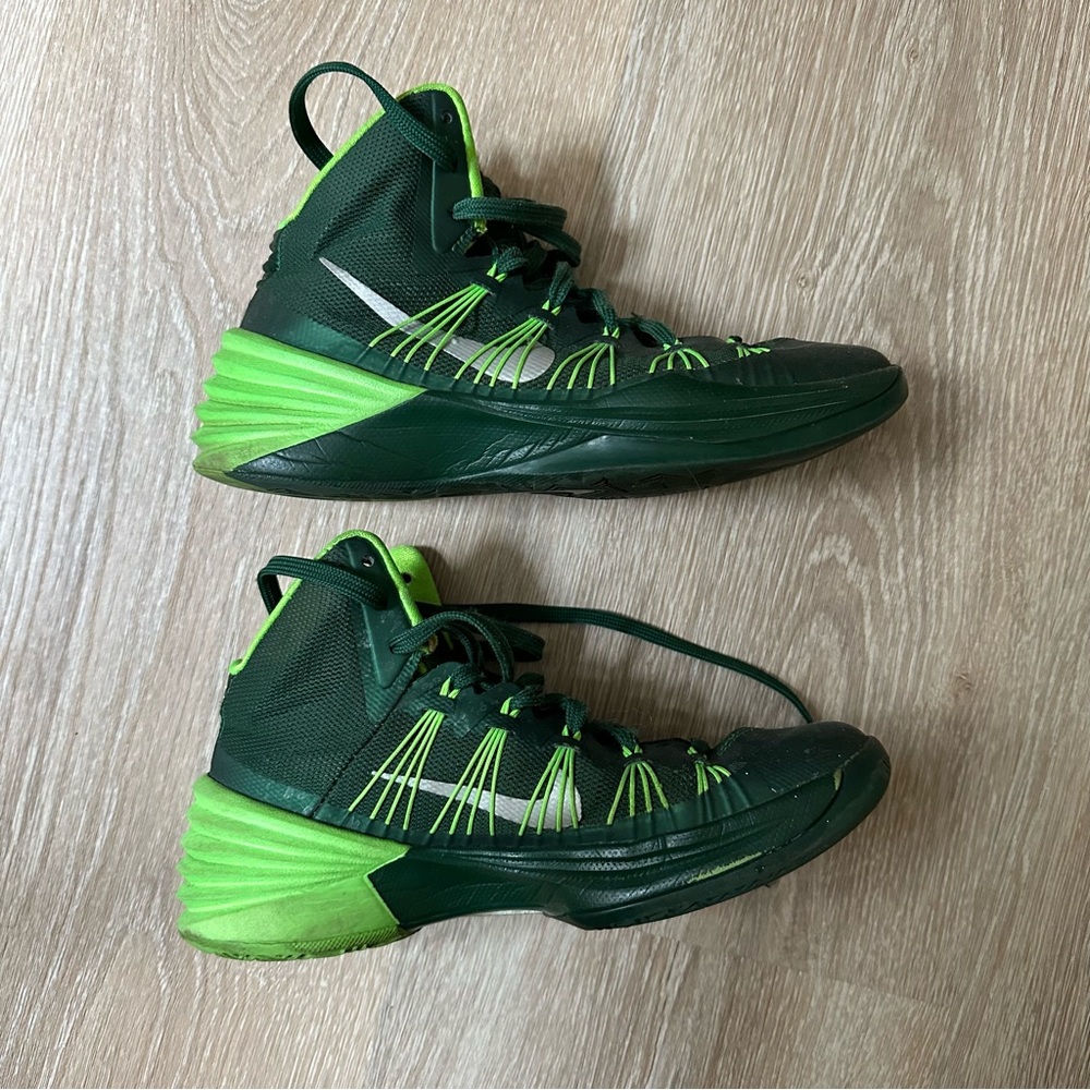 Nike Hyperdunk 2013 TB Green - Size 5
